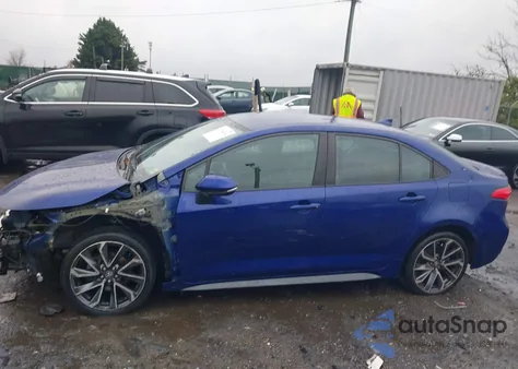 2021 Toyota Corolla Se from USA, damaged, VIN 5YFS4MCE4MP065893